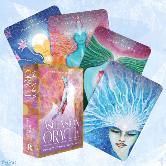 Boho ↡↟ Vibe Collection ↠ Awakening Intuition Oracle Cards Deck and Guid