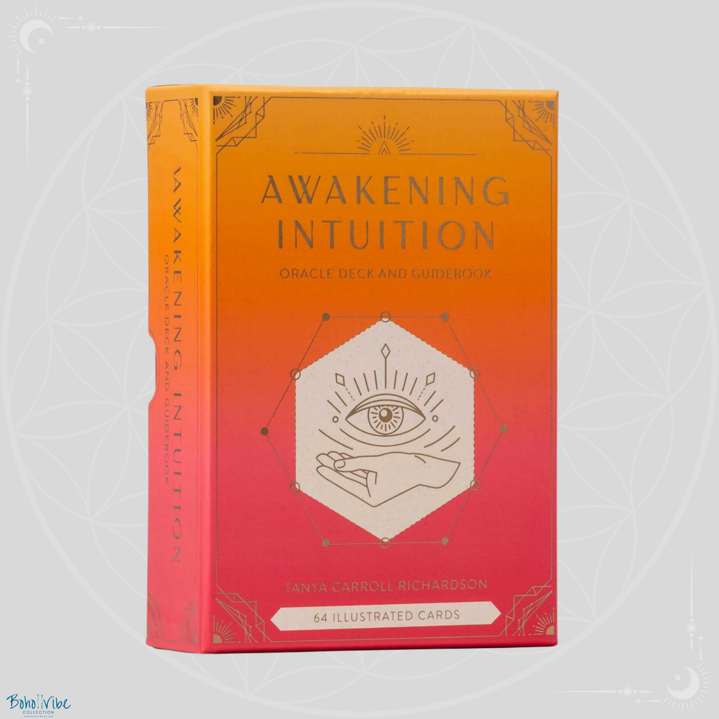 Boho ↡↟ Vibe Collection ↠ Awakening Intuition Oracle Card Deck and Guidebook