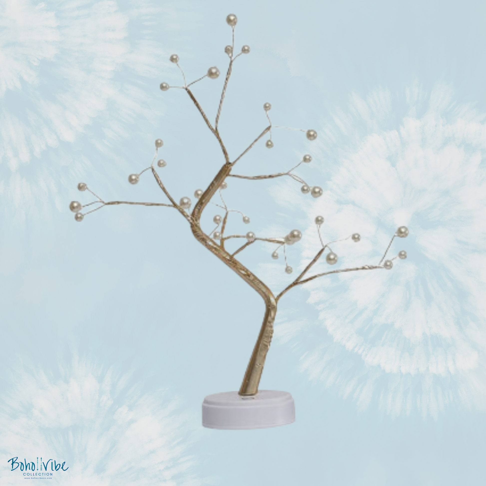 Boho ↡↟ Vibe Collection ↠ Bonsai Tree Branch Light Boho Lamp Zen Night Light