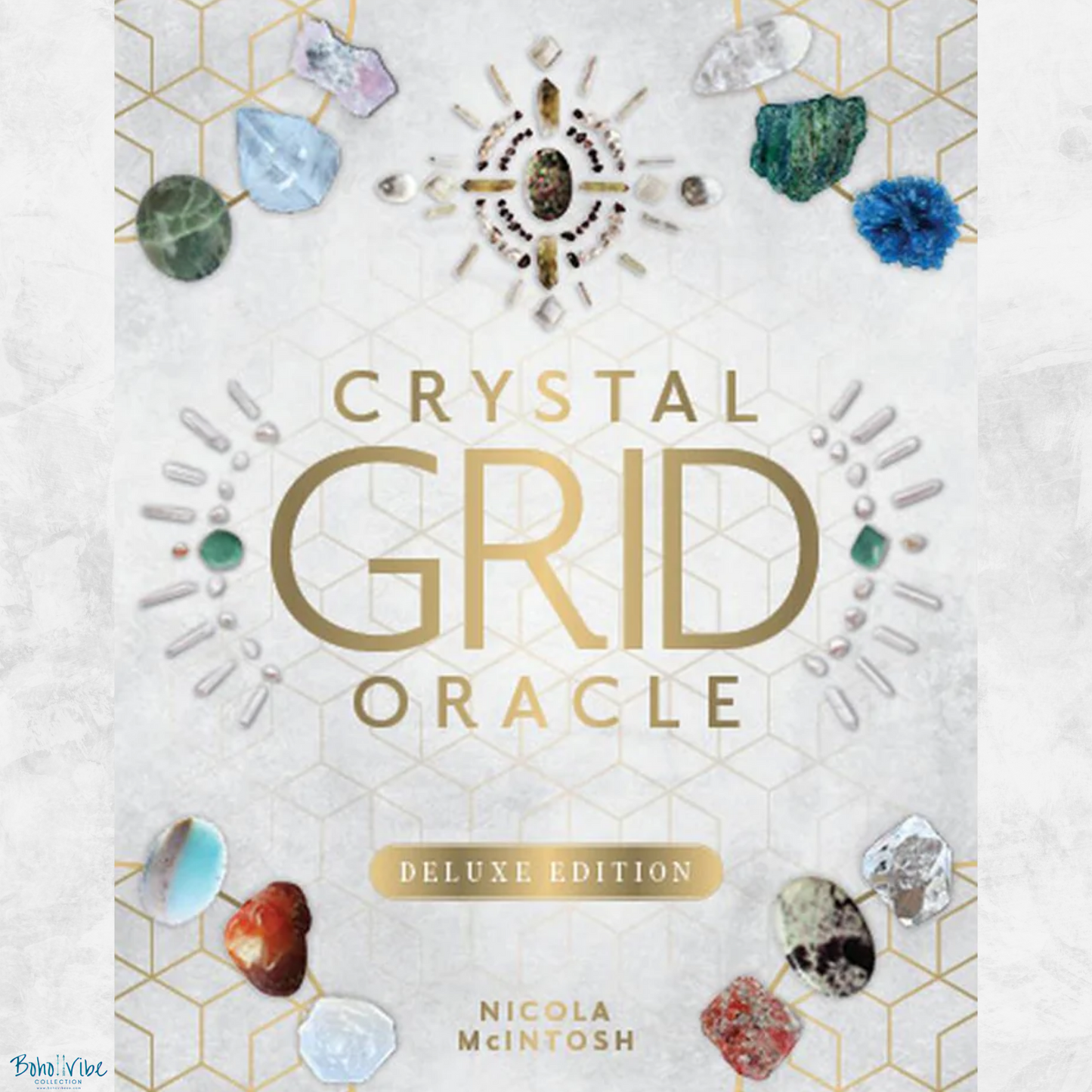 Crystal Grid Oracle ↠ Deluxe Edition Card Deck and Guidebook💎