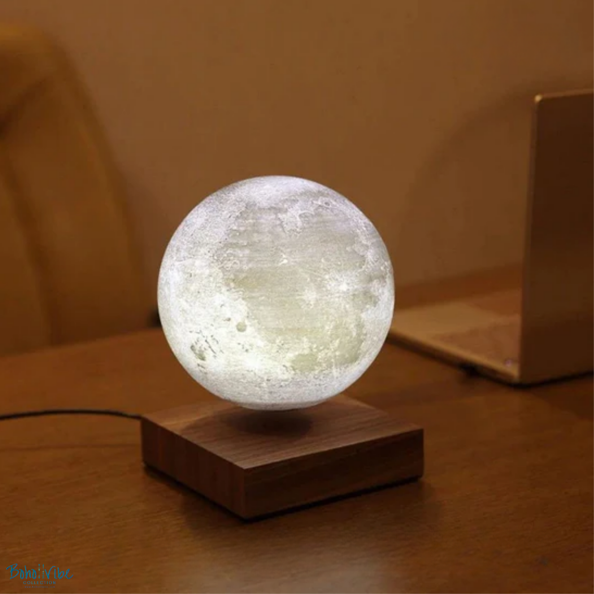 Magic Moon Floating Light Magnetic Moon Lamp Levitating LED Night Light ↡