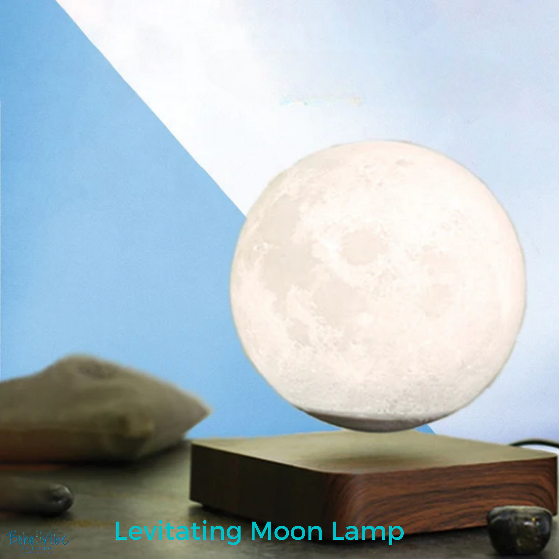 Magic Moon Floating Light Magnetic Moon Lamp Levitating LED Night Light ↡