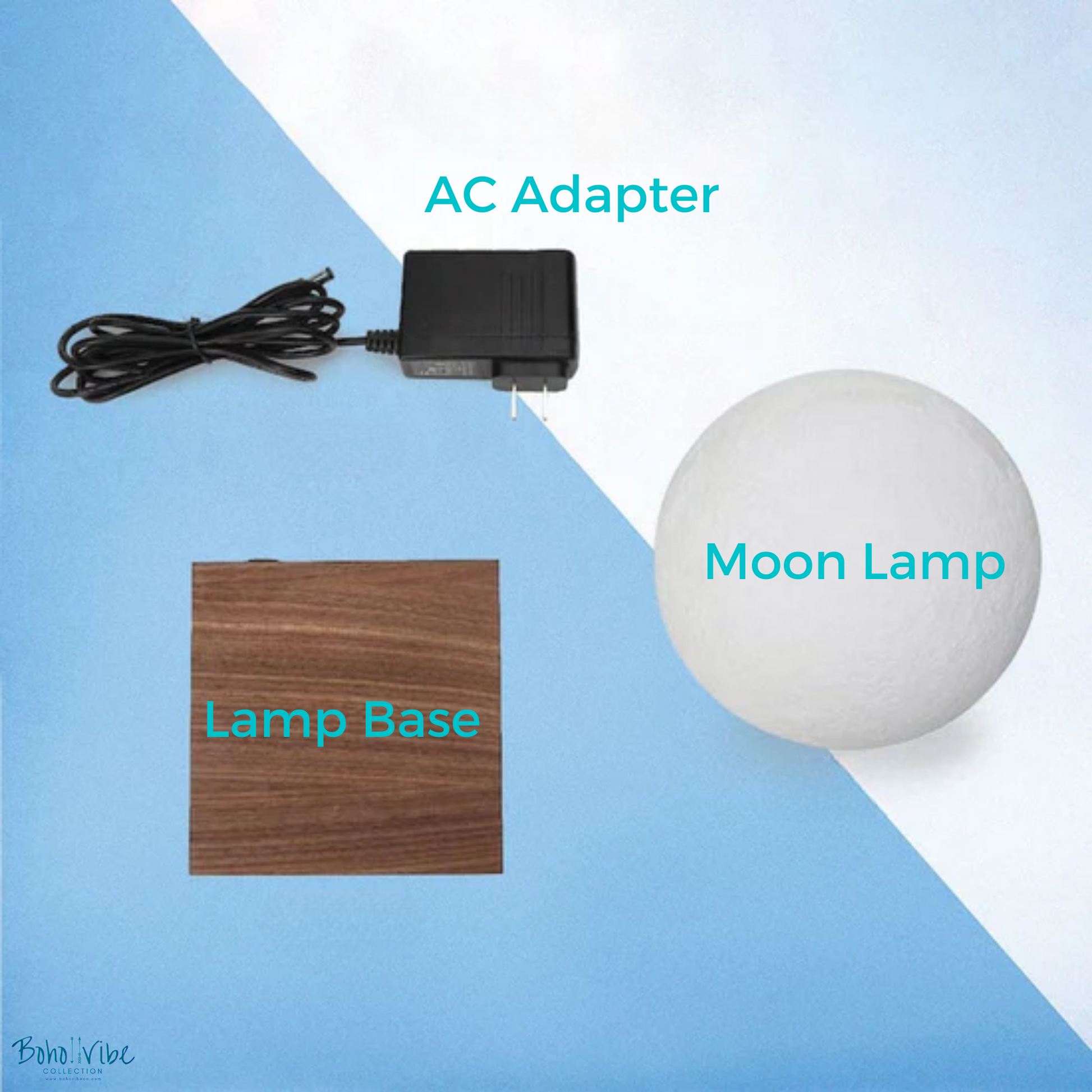 Magic Moon Floating Light Magnetic Moon Lamp Levitating LED Night Light ↡