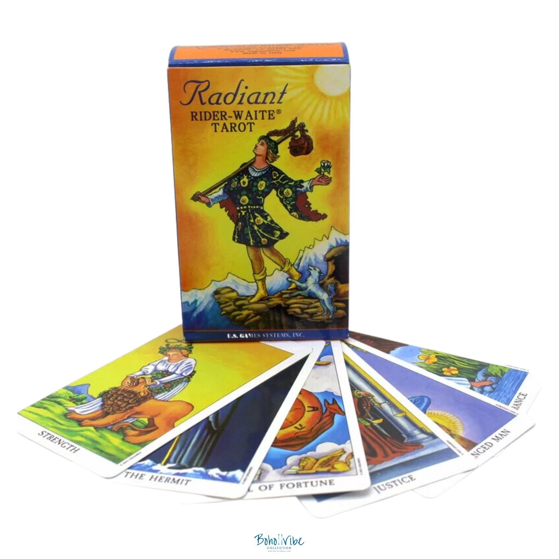 pust Bare overfyldt kom videre Radiant Rider-Waite Tarot Deck Classic Tarot Cards & Booklet