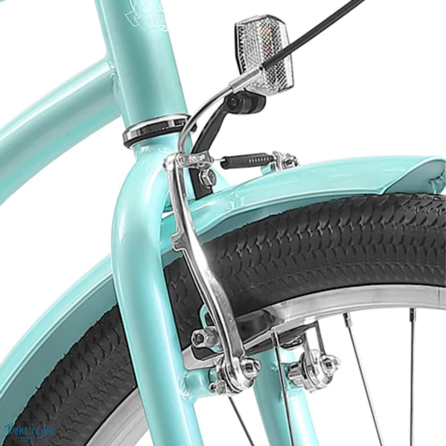 Boho ↡↟ Vibe Collection ↠ Malibu Cruiser Progear Vintage Coastal Commuter Bike Mint Ladies Teen 15"