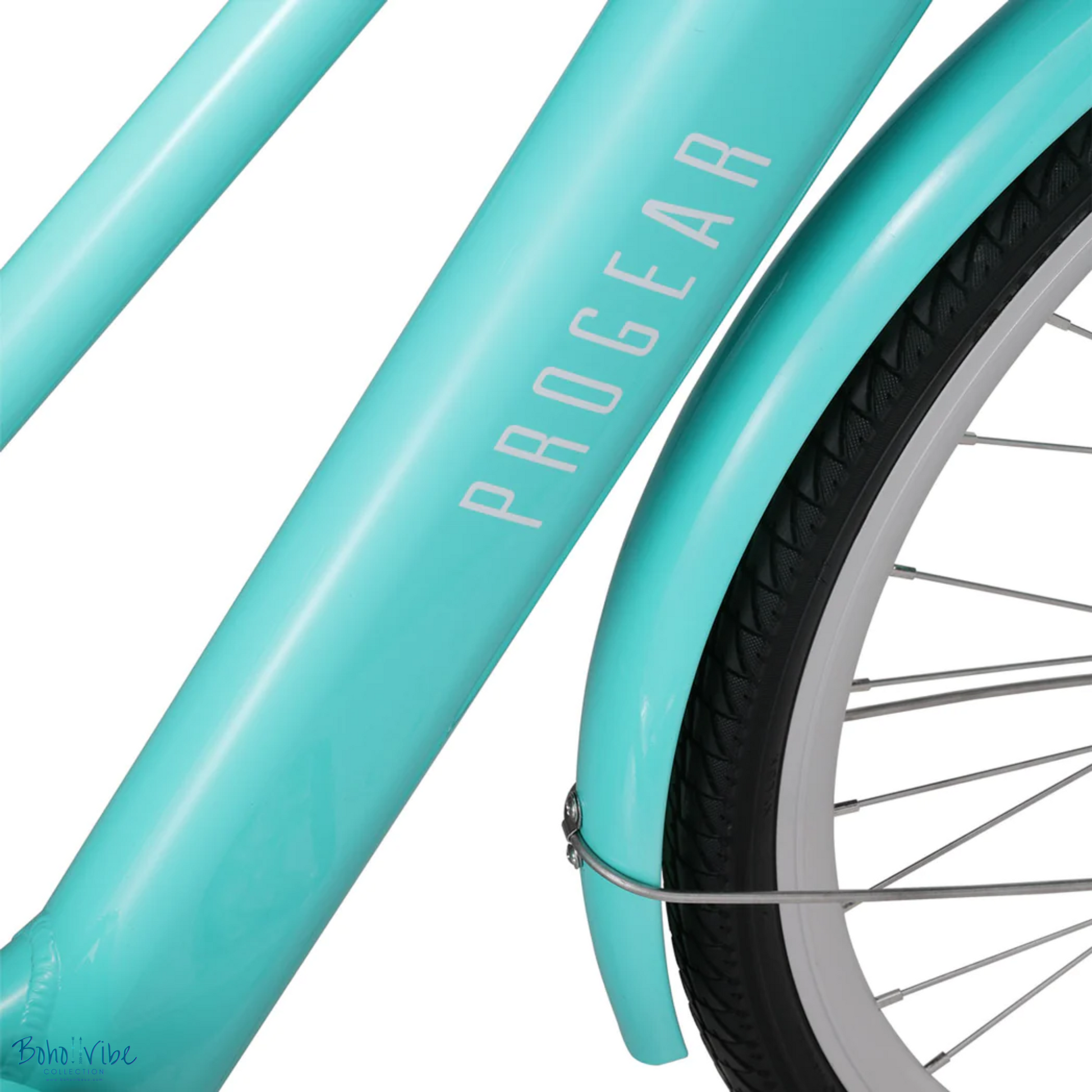 Boho ↡↟ Vibe Collection ↠ Retro Electric Bike Progear Seaform E-Classique Vintage Teal Coastal E-Bike
