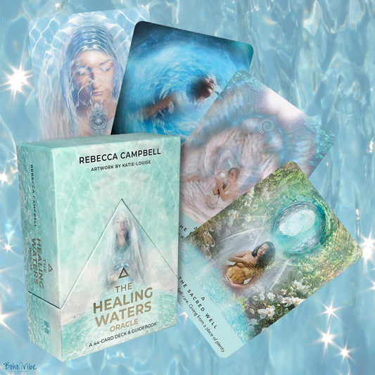 Boho ↡↟ Vibe Collection ↠ The Healing Waters Oracle Card Deck and Guidebook