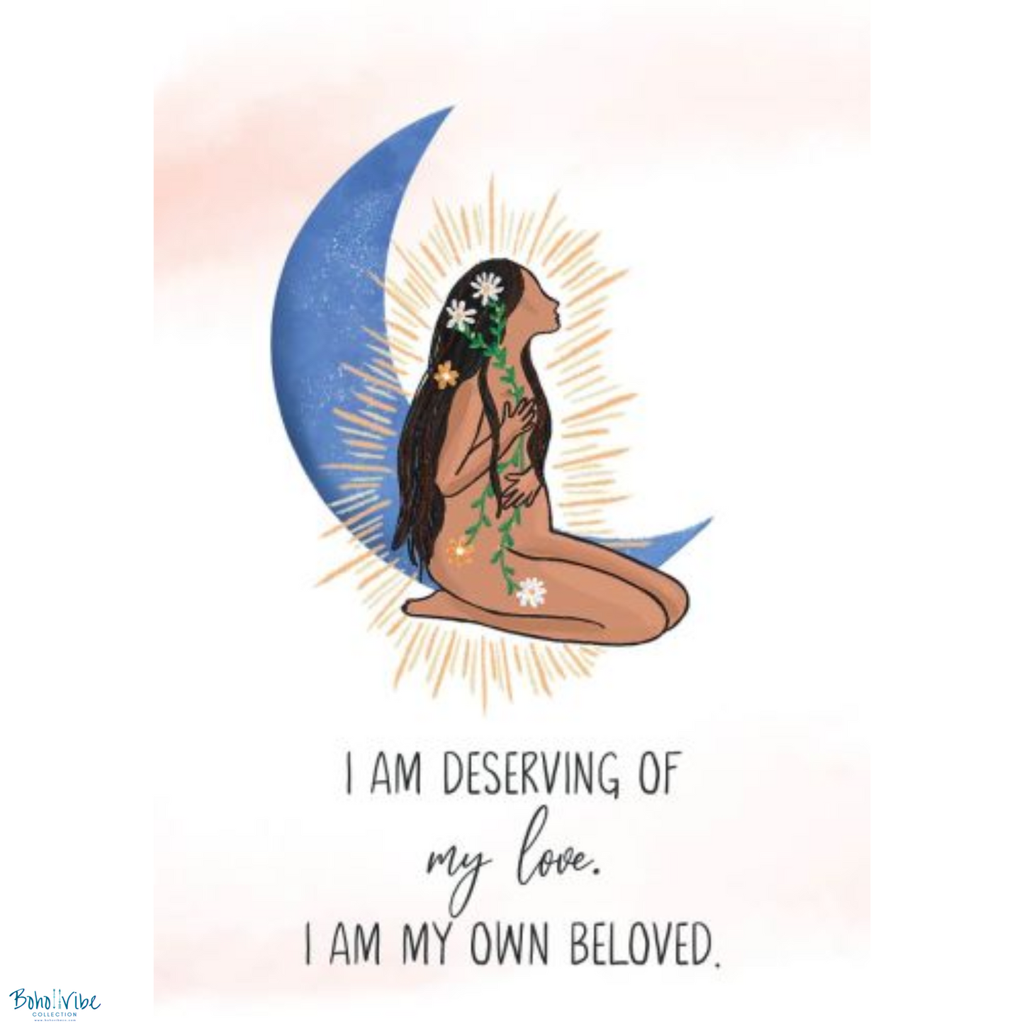Boho ↡↟ Vibe Collection ↠ Wisdom Del Alma: 44 Affirmation Cards to Activate Your Inner Diosa 