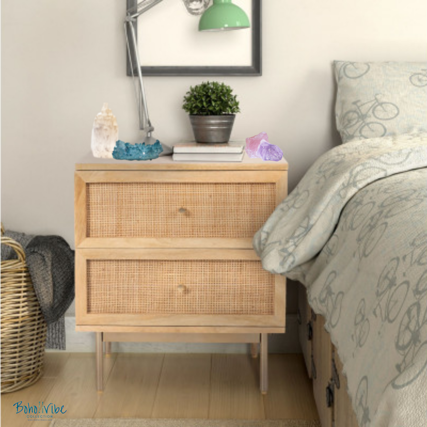 Bohemian discount bedside table